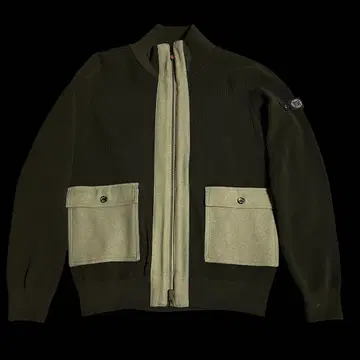 G stage 블랙, 그레이 집업 니트