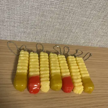 프라이드 포테이토 키링 7개 세트