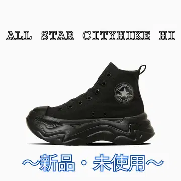 Converse 블랙 하이컷 스니커즈