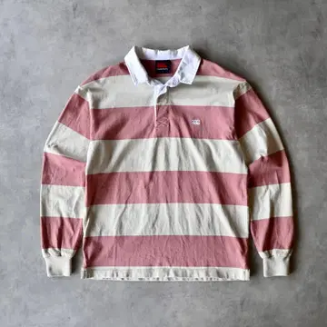 [ 새상품급 ] Canterbury 4인치 스트라이프 라거 셔츠 M