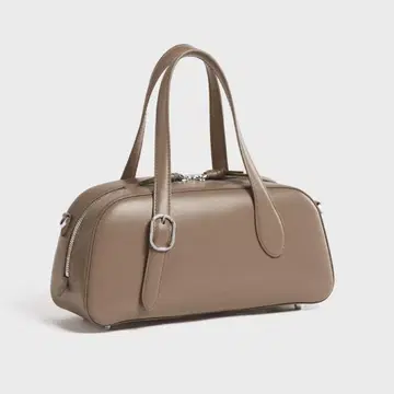 [ CAFUNE ] SMALL ASRA BOSTON BAG - CLAY