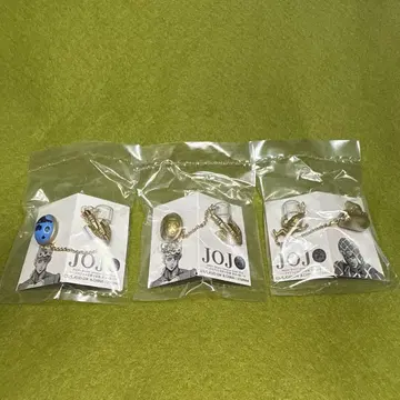 JOJO 이어커프 컬렉션 3종류 죠죠의 기묘한 모험 황금의 바람