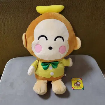 새상품, 택 포함 오사루노몬키치 멋쟁이 데스르 BIG 봉제 인형