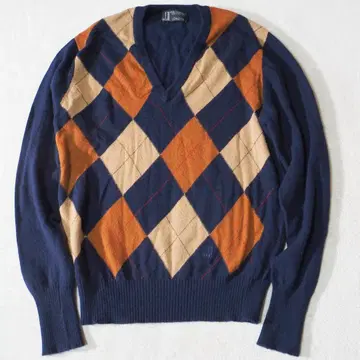 스코틀랜드제 던힐 고급 퓨어 캐시미어 100% 니트 스웨터 40