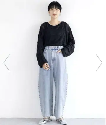 렙심 커브 데님 라이트 블루