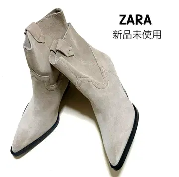 자라 웨스턴 부츠 자라 카우보이 부츠 천연 가죽 부츠 자라 숏부츠