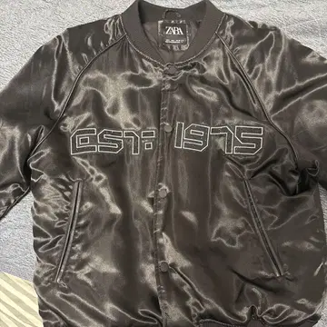 ZARA MA-1 자켓 블랙 EST. 1975