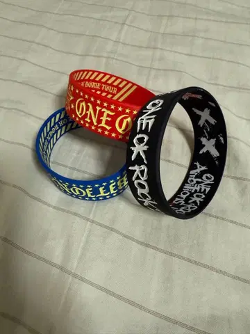 ONE OK ROCK 러버 밴드 3개 세트