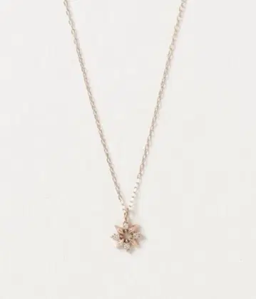 미사용 con affetto K10 다이아 스노우 목걸이
