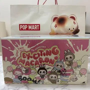 POPMART LABUBU Macaron 마카롱 러브브 모듬 박스