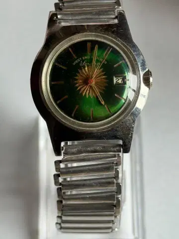 웨스트 엔드 소와르 프리마 수동 와인딩 그린 다이얼