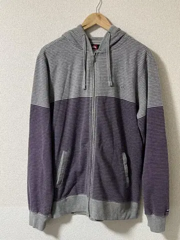 QUIKSILVER 보더 집업 후드티 M