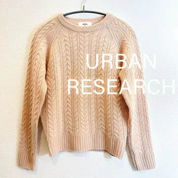 [ URBAN RESEARCH ] 캐시미어 혼방 울 케이블 니트