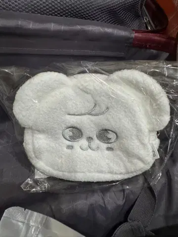 SKZOO 리버서블 페이스 파우치 파피무