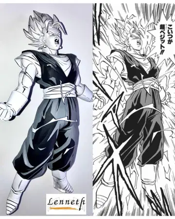 드래곤볼 리페인트 베지트 피규어