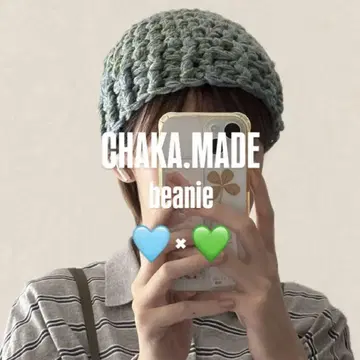 니트 모자 비니 핸드메이드 니트 울 가을/겨울 잡화 손뜨개질