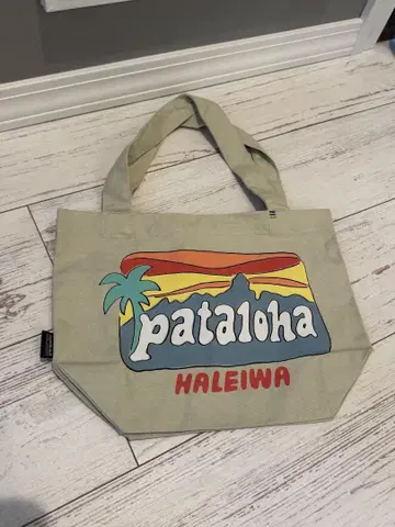 Pataloha 파타고니아 HALEIWA 하와이 하레이와 한정판 토트백