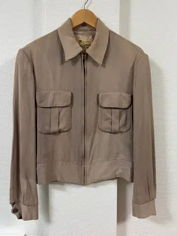 rayon gabardine jacket 50s