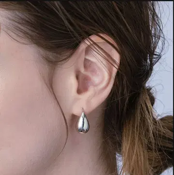 스타 주얼리 SV925 귀걸이 PUFFY DROP