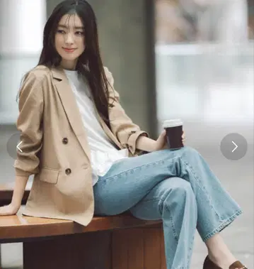 NATURAL BEAUTY BASIC 라이트 박스 더블 자켓