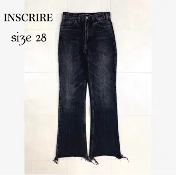새상품급 INSCRIRE 002 Flare Denim 28