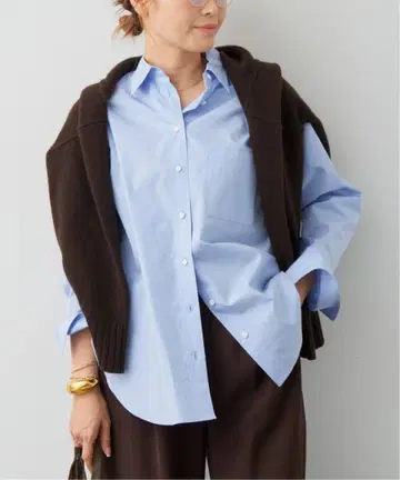택 포함 두지엠 클라세 NEW STANDARD 셔츠 블루