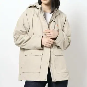Samansa Mos2 x KELTY 마운틴 후드티 블루종 베이지