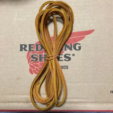 레드윙 가죽 슈레이스 탄