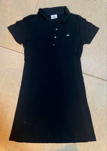 LACOSTE 네이비 반팔 원피스 42
