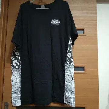 RODEO CROWNS 블랙 V넥 튜닉