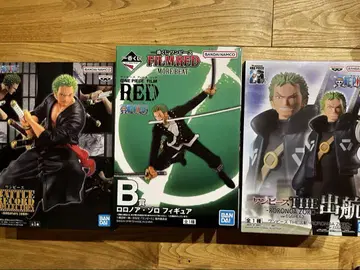 원피스 조로 피규어 3체 세트