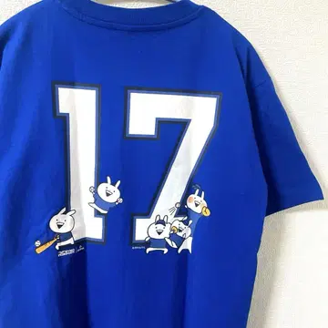 MLB 다저스 오타니 쇼헤이 OHTANI 토끼룬 T셔츠 M 파랑