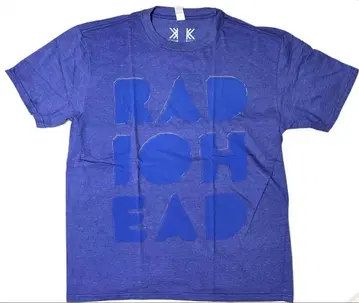 RADIOHEAD 라디오 헤드 2016 티셔츠 파랑 L