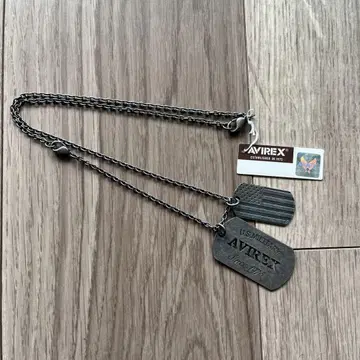 목걸이 도그택 AVIREX