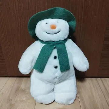 [레어] 에덴사 스노우맨 봉제 인형 약 30cm 레트로