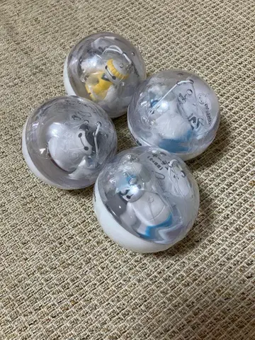 베이맥스 도쿄 디즈니 리조트 캡슐 토이 수영 x 2 농구 스모 4개 세트