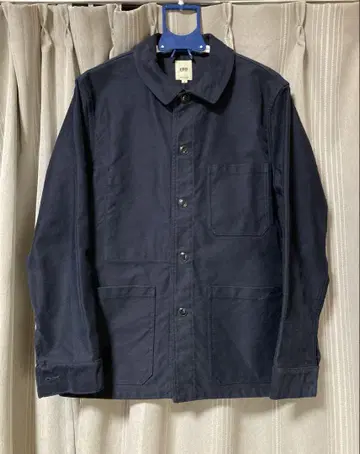 FOB FACTORY F2373 프렌치 몰스킨 자켓 네이비 M