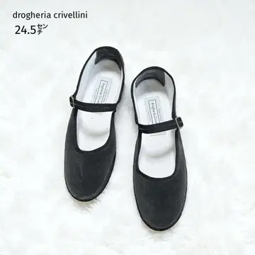 고품질 drogheria crivellini 스트랩 슈즈 24.5cm