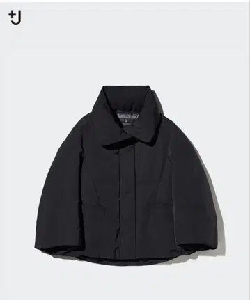 +J 블랙 다운 자켓 XS 사이즈