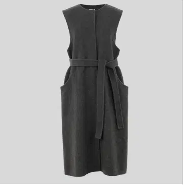 YONFA 울 캐시미어 리버서블 베스트 (charcoal gray)