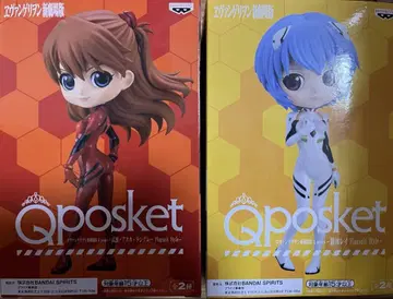에반게리온 신극장판 Qposket 아스카 레이 2체 세트