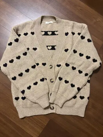 FREAK'S STORE 하트 무늬 가디건