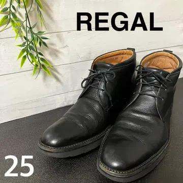 [ REGAL ] 처카 부츠 블랙 25