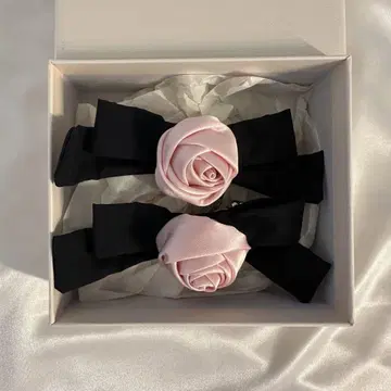 thevirgins rose tiny hair barrette set