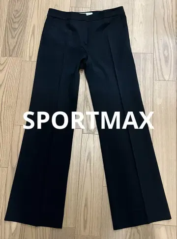 SPORTMAX 블랙 팬츠