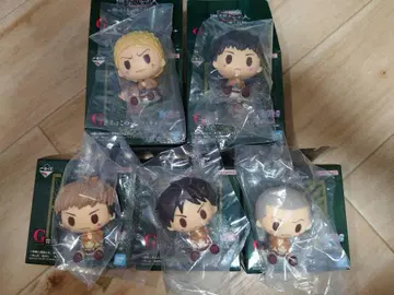 제일복권 진격의 거인 G상 쵸코놋코 5종 세트