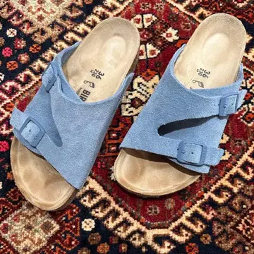 BIRKENSTOCK ZURICH 샌들 블루 23cm