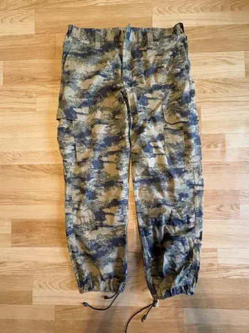실물 USED 터키군 AIR FORCE 립스탑 카고 팬츠