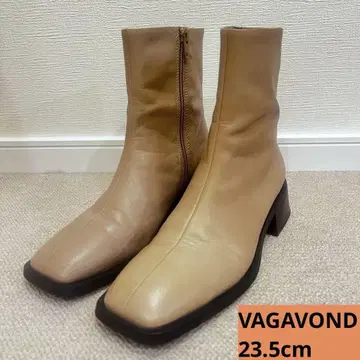 VAGABOND 베이지 미들 부츠