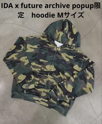 IDA x future archive hoodie CAMO M